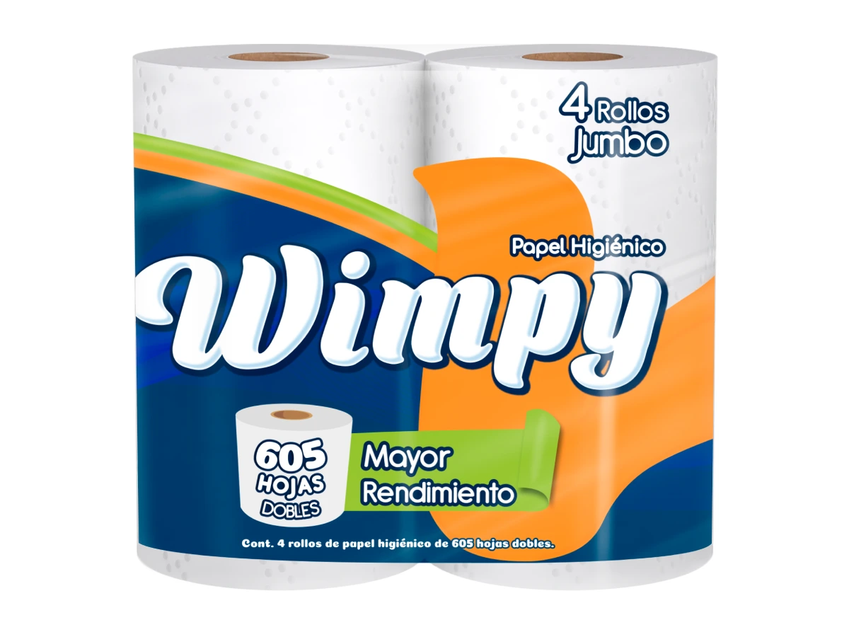 Papel higiénico Wimpy 605 Jumbo
