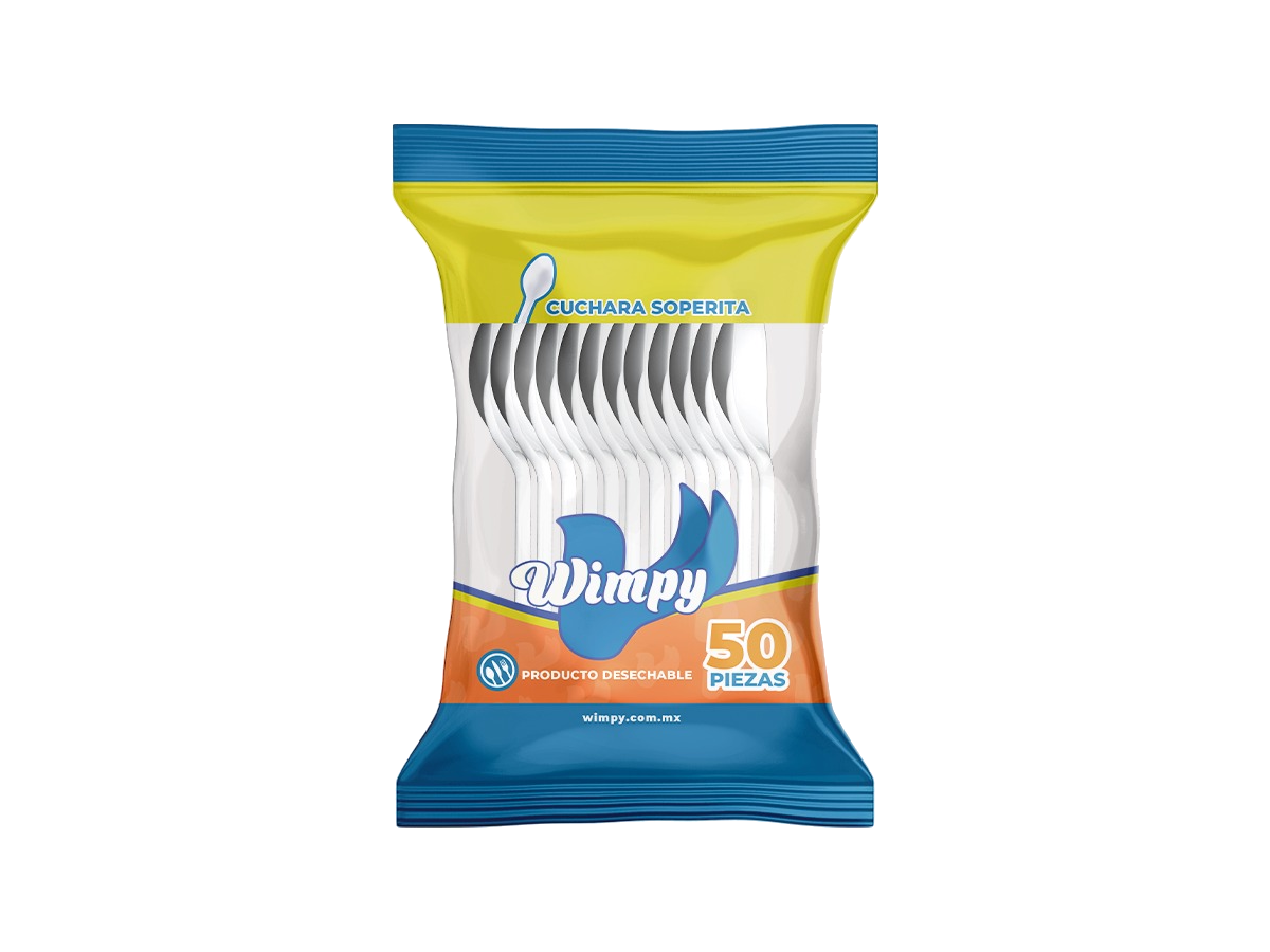 Cuchara soperita 50 piezas